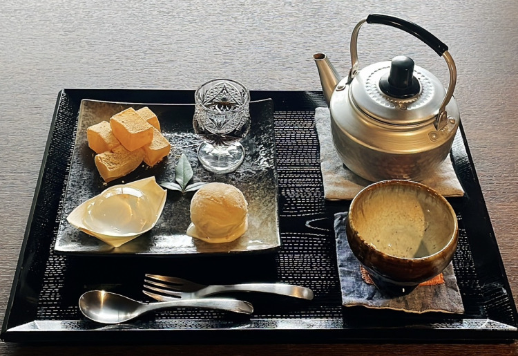 わらび餅プレートセット